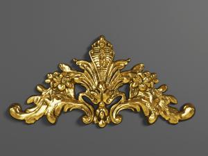 欧式金色柜体、家具装饰雕花构件