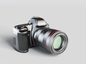 佳能长镜头调焦相机