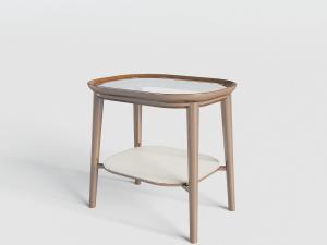 新中式实木托盘式茶几、边几3d模型 新中式实木托盘式茶几、边几