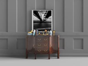 欧式实木装饰柜、饰品摆件