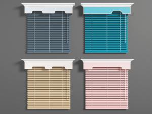 新中式彩色百叶窗