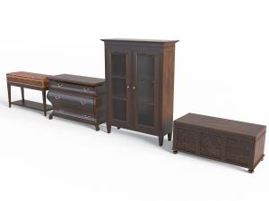简欧实木装饰柜、电视柜和斗柜