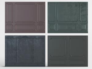 欧式莫兰迪色系护墙板