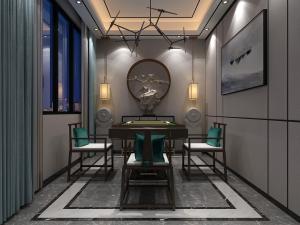 新中式棋牌室麻将室