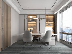 现代轻奢经理办公室