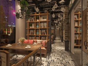 工业风咖啡厅茶馆