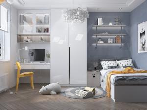 现代儿童房卧室