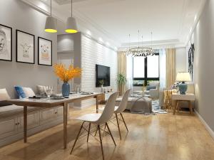 北欧客厅餐厅