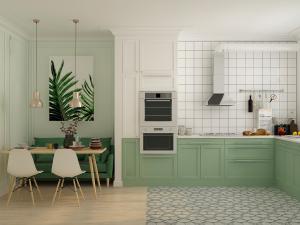 北欧餐厅厨房橱柜