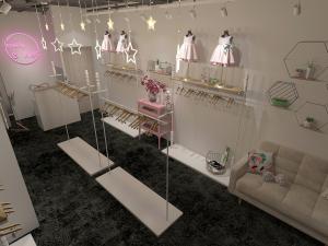 现代轻奢儿童服装店