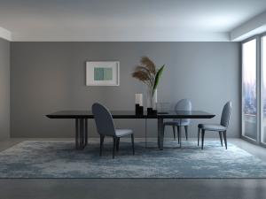 后现代餐厅餐桌椅