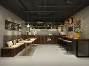 工业风奶茶店饮品店