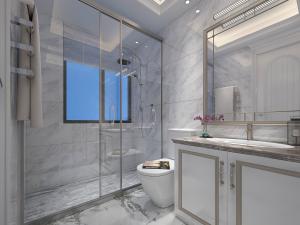 简欧洗手间卫生间卫浴间淋浴房