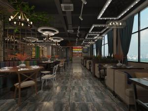 工业风餐馆饭店小吃店