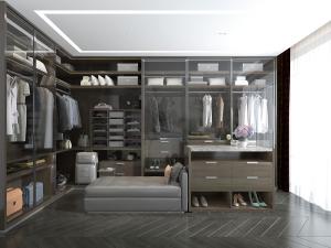 后现代衣帽间更衣室