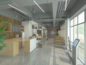 北欧饮品店小吃店