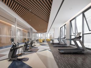 后现代健身房3d模型 后现代健身房