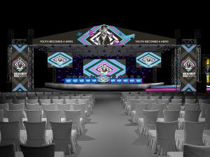 工业风庆典舞台