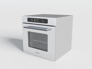 现代不锈钢外壳的烤箱