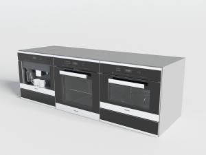 烤箱、咖啡机、微波炉