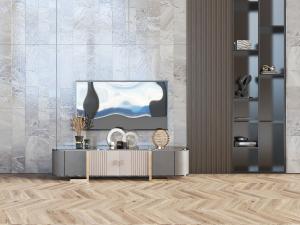新中式电视柜、电视机组合