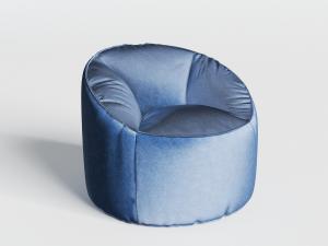 现代单人休闲沙发3d模型 现代单人休闲沙发