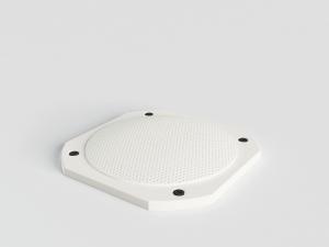 现代白色超博音响3d模型 现代白色超博音响