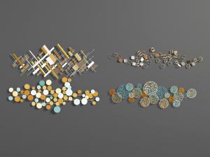 现代金属墙面饰品挂件