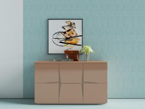 后现代玄关柜边柜3d模型 后现代玄关柜边柜