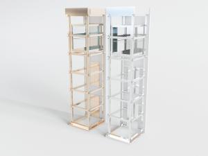 现代方形观光电梯