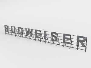 现代金属招牌、门头