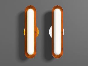 新中式椭圆形壁灯