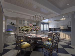 美式田园餐厅厨房