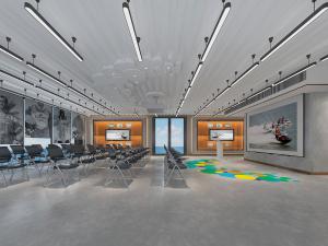 现代会议室报告厅3d模型 现代会议室报告厅