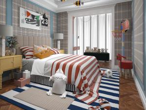 北欧儿童房卧室