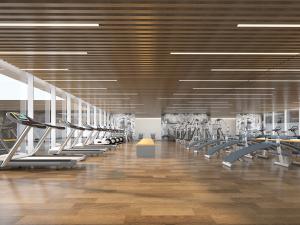 现代健身房3d模型 现代健身房