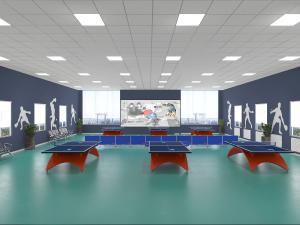 现代乒乓球活动室体育馆3d模型 现代乒乓球活动室体育馆