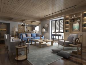 新中式客厅餐厅