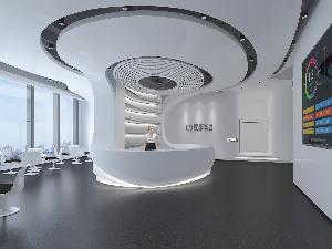 后现代前台接待台