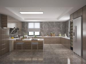 后现代厨房吧台