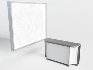 新中式黑白两色玄关柜边柜3d模型 新中式黑白两色玄关柜边柜