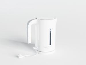 白色保温电热水壶厨房电器