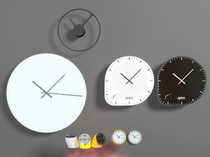 现代异形工艺品钟表3d模型 现代异形工艺品钟表