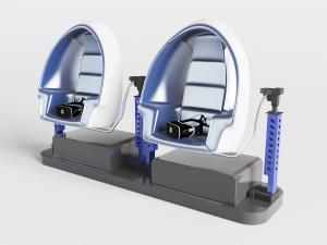 现代蛋壳座椅的游乐设施设备3d模型 现代蛋壳座椅的游乐设施设备