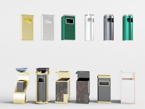 现代酒店垃圾桶