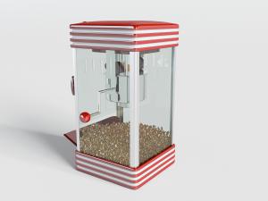 玻璃罩膨化食物玉米花机厨房电器