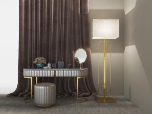 新中式现代轻奢梳妆化妆台