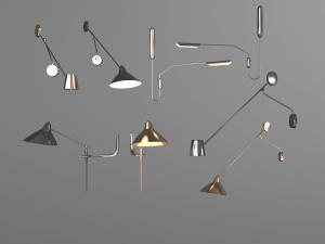 工业风金属灯罩壁灯