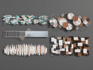 新中式金属铁艺墙饰挂件