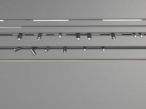 现代轨道灯磁吸灯